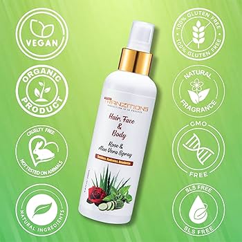 Amazon.com: PerfectTranzitions Aloe Vera & Rose Water For